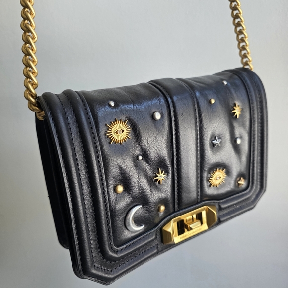 Rebecca Minkoff Mystical Studded Small Love Crossbody - Picture 11 of 16